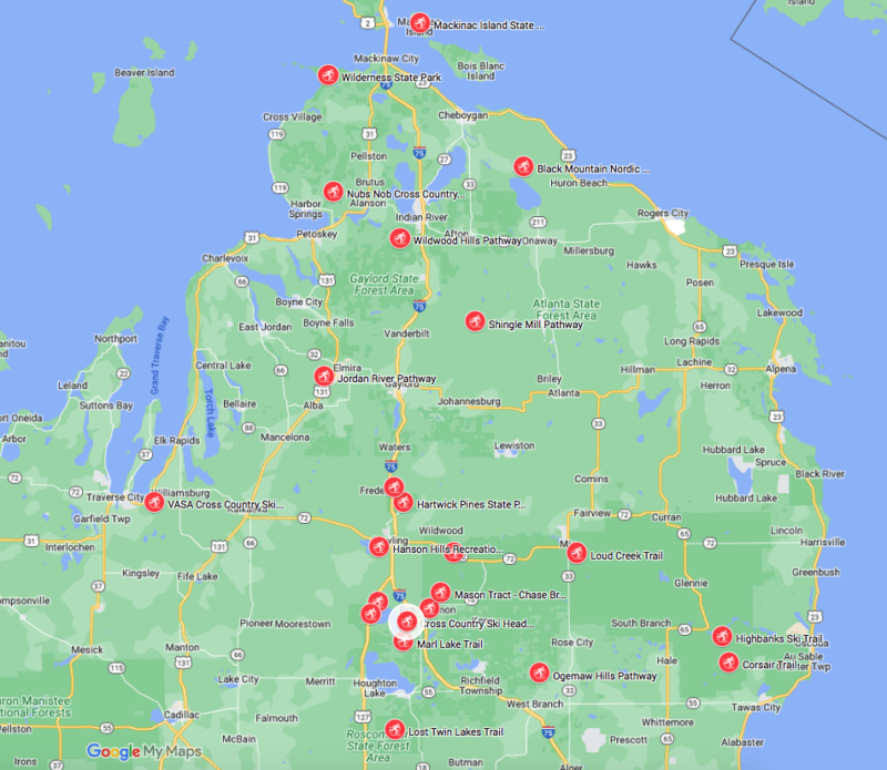 Where To Ski In Northern Michigan Cross Country Ski HQ