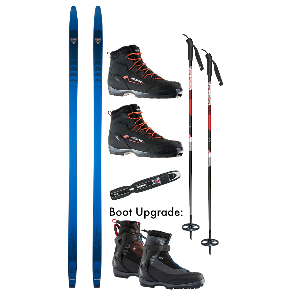 Rossignol BC 65 XC Ski Package, $524