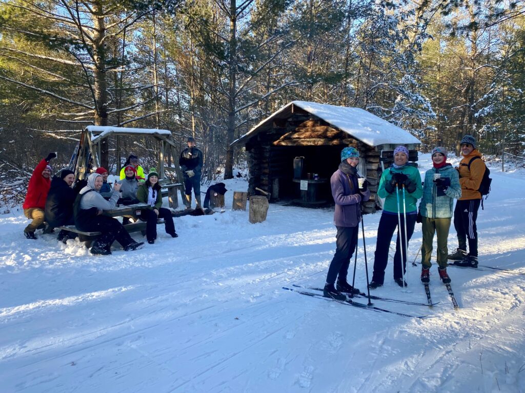 Trappers Cabin will be serving hot cocoa and hot dogs this weekend.