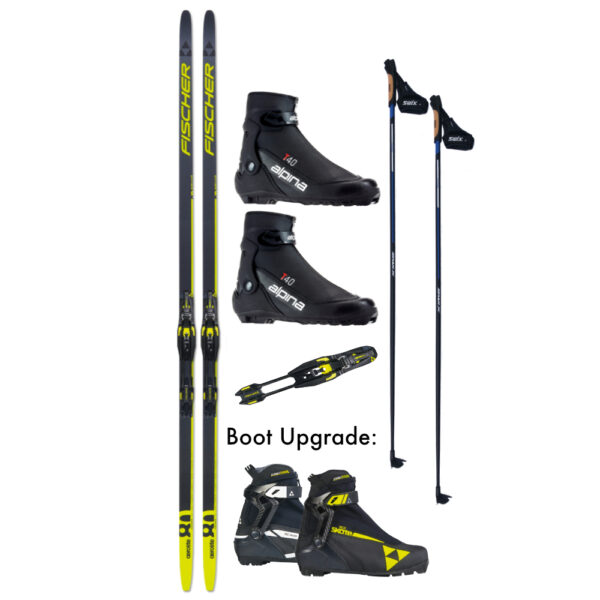 Fischer Aerolite 80 Skate Ski Package