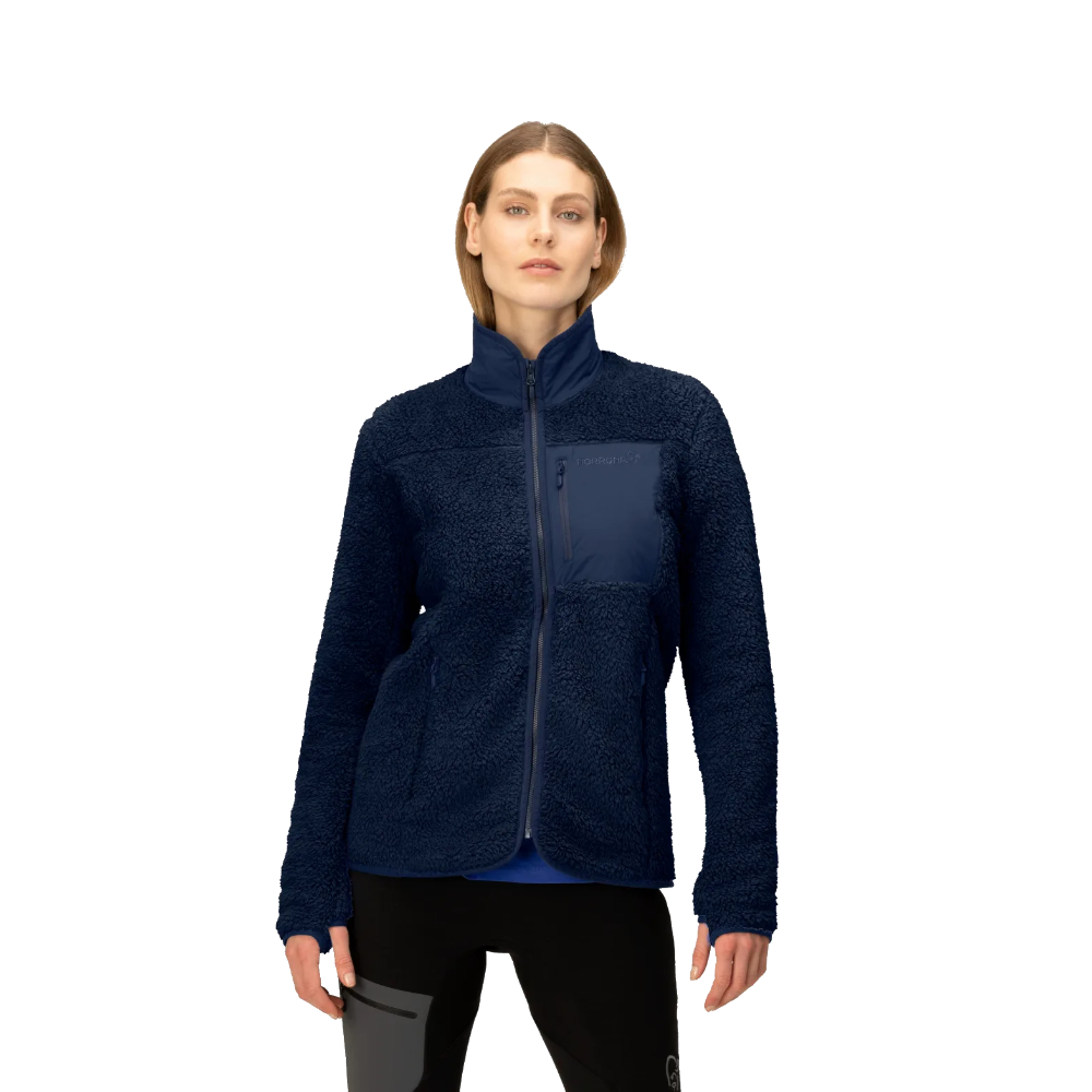 Norrona Warm Jacket Wmn Indigo Blue