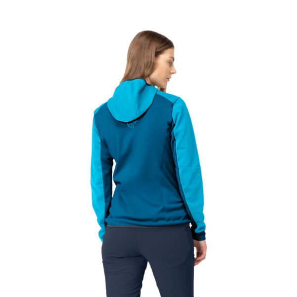 Norrona Warm Octa Hood Wmn Aqua