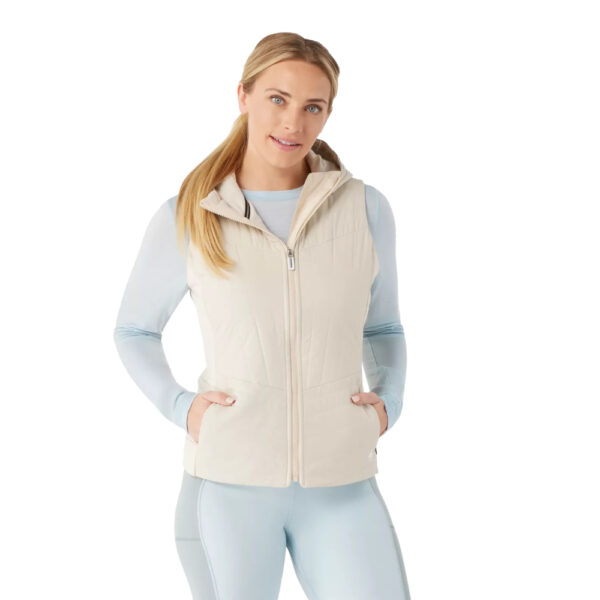 Smartwool Smartloft Hooded Vest Almond