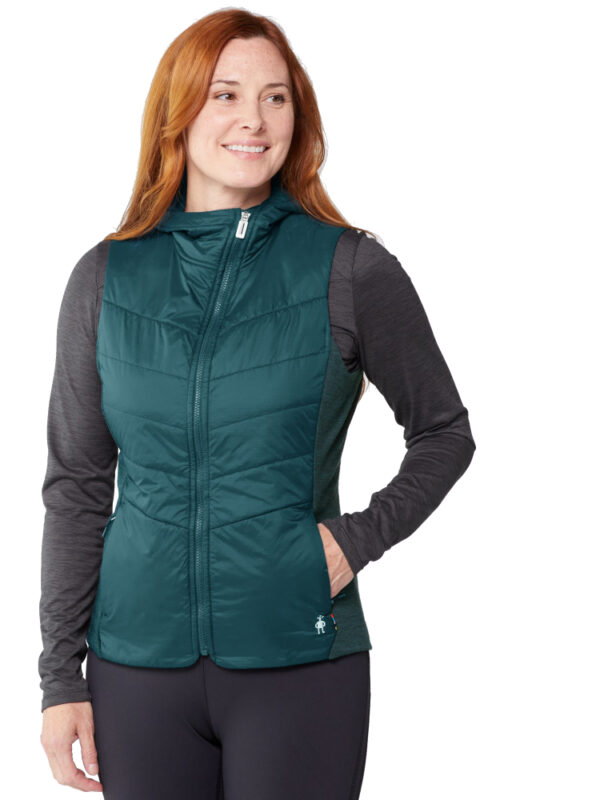 Smartwool Smartloft Hooded Vest Emerald