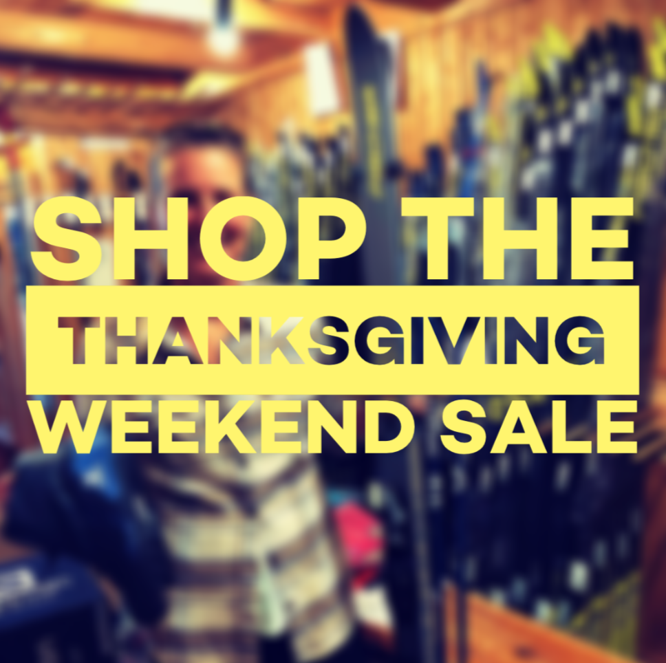 Shop the Thanksgiving Weekend Sale at Cross Country Ski Headquarters