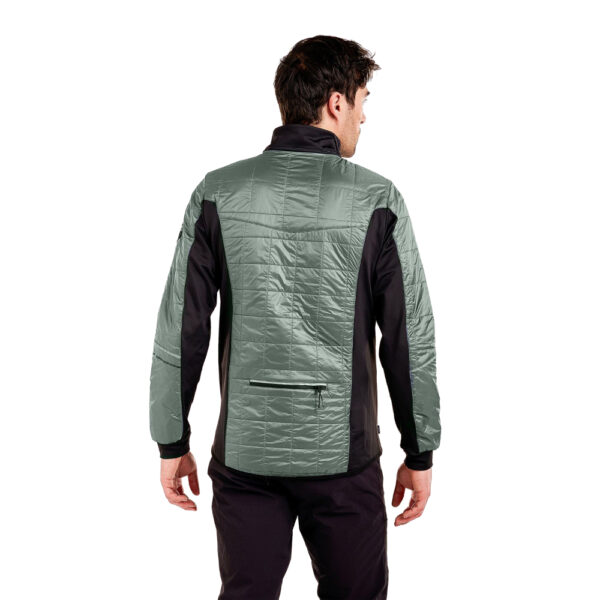 Swix Mayen Quilted Jacket Mens Forest back