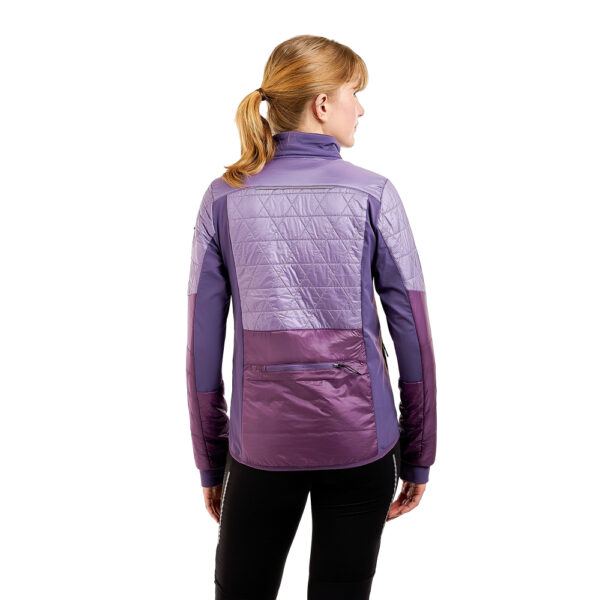 Swix Mayen Quilted Jacket Wmns Dusty Purple back