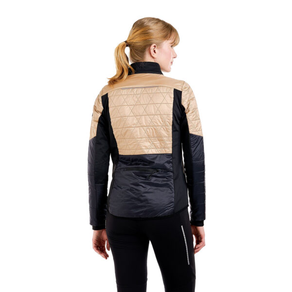 Swix Mayen Quilted Jacket Wmns Sand back