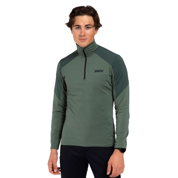 Swix Infinity Light 1_2 Zip Mens Pine