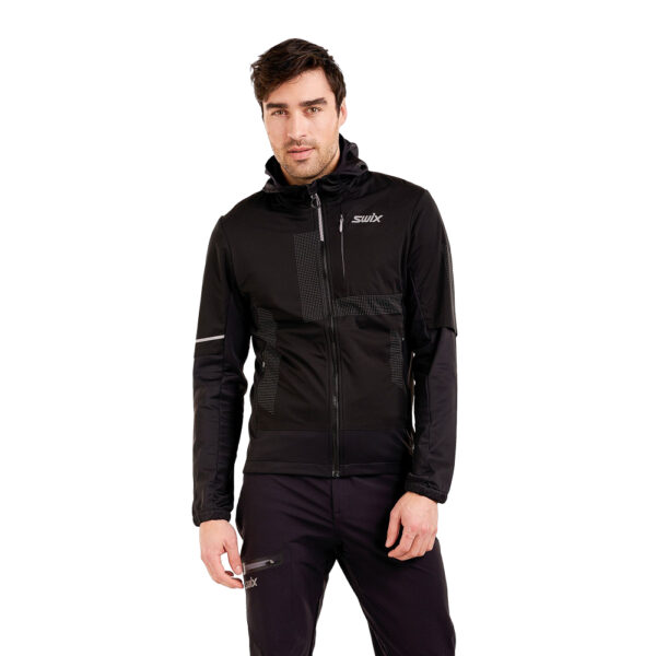 Swix Delda Light Softshell Jkt Mens Black