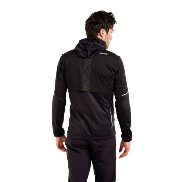 Swix Delda Light Softshell Jkt Mens Black Back