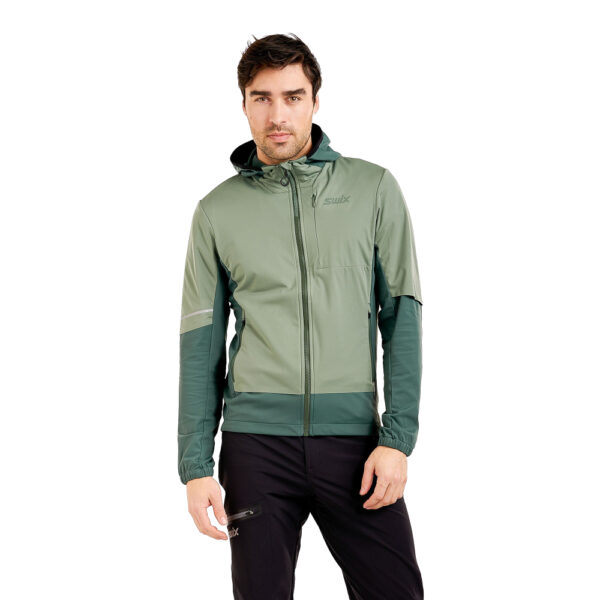 Swix Delda Light Softshell Jkt Mens Sea Spray