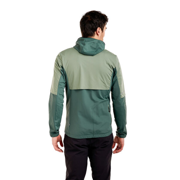 Swix Delda Light Softshell Jkt Mens Sea Spray Back